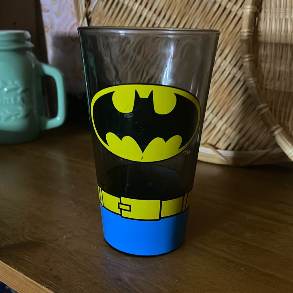 😀Batman drinking glass